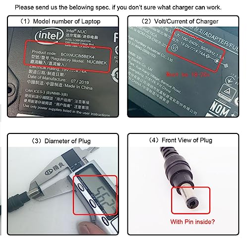 chenyang USB C to DC 20V 4.5x3.0mm Power Plug PD 65W Emulator Trigger Charge Cable for Laptop - style: For DC4.5x3.0mm 20V