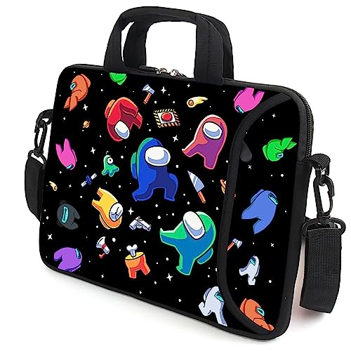 15" laptop sleeve laptop bag chromebook case adjustable shoulder strap with handle accessory pocket for men women (RYD-15-3) - color: Ryd-15-3