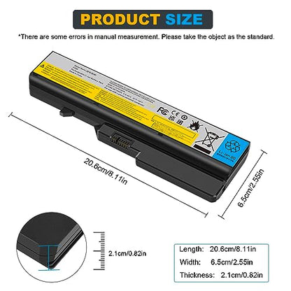 Futurebatt Laptop Battery for Lenovo G460 G465 G470 G475 G560 G565 G570 B470 B570 IdeaPad V360 V370 V470 V570 Z370 Z460 Z465 Z470 Z475 Z560 Z570 Z575 L09S6Y02 L08S6Y21 L09C6Y02 L09L6Y02 L09M6Y02