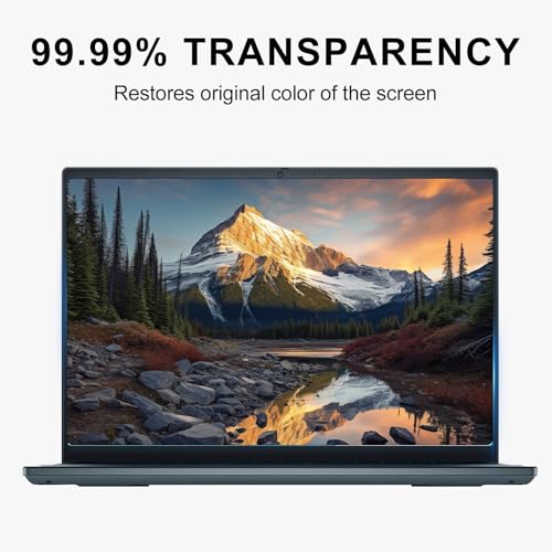 13.3-inch 16:9 Universal Laptop Screen Protector with Tempered Glass | For HP/Dell/Acer/ASUS/Samsung/Lenovo/MSI/Toshiba/LG/Razer Blade, Bubble Free,Anti Scratch Anti-Fingerprint - size: 13.3 Inch (16:9 Aspect Ratio Screen)