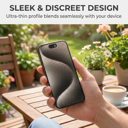 25-Piece Camera Cover Slider, Minimalist Webcam Privacy Protector for Laptops and Desktop, Strong Adhesive Camera Shield for Most Electronic Devices