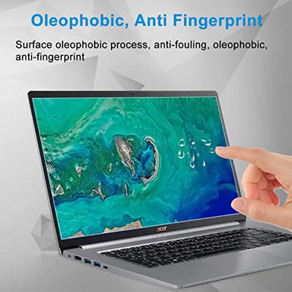 2 Pack Screen Protector for 15.6" Dell Inspiron 15 3000 5000 7000 3501 3502 3505 3510 3511 3525 3583 5501 5502 5505 5510 5515 5518 5584 5593 7501 7506 7510 7590 Laptop, 5H Anti Scratch HD Clear Film