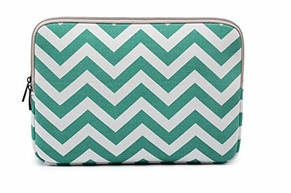BSLVWG 10 Inch Laptop Sleeve Multi-Color & Size Choices Case/Water-Resistant Neoprene Notebook Computer Pocket Tablet Briefcase Carrying Bag/Pouch Skin Cover - color: Wave, size: 10 inch