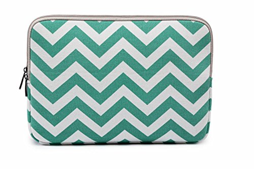 BSLVWG 10 Inch Laptop Sleeve Multi-Color & Size Choices Case/Water-Resistant Neoprene Notebook Computer Pocket Tablet Briefcase Carrying Bag/Pouch Skin Cover - color: Wave, size: 10 inch