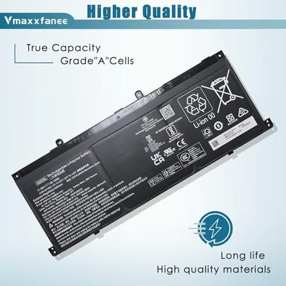 GD03XL N66215-005 Battery Replacement for HP Envy x360 14 2-in-1 14-fa0000/ OmniBook X 14/ EliteBook Ultra G1q Series Notebook N66000-AC1 N66000-1E1 11.58V 4854mAh 59.16Wh - size: 10.10*4.08*0.15inch GD03XL