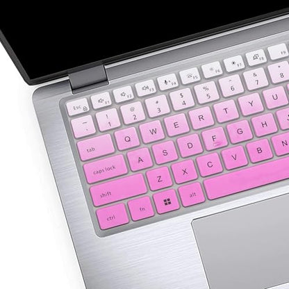 Keyboard Cover for Dell Latitude 14" 3450 3440 5450 5440 5430 5431 5420 7450 7440 7430 7420 7410, Dell Latitude 14" 9420 9430, Latitude 16 7650 7640, Latitude 9520 9510 7520 15.6"-Ombrepurple - color: OmbrePurple