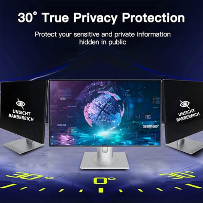 21.5 Inch Magnetic Hanging Computer Privacy Screen for 16:9 Widescreen Monitor, Removable Privacy Screen Anti Glare Blue Light Computer Screen Privacy Shield, Anti-Scratch - color: 1 Pack Magnetic Hanging 21.5 Inch for 16:9