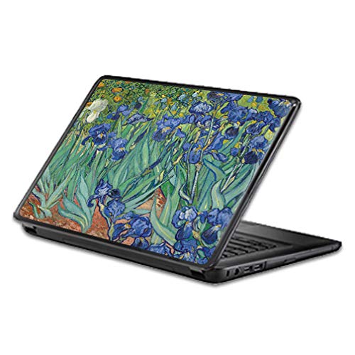 Universal Fit MightySkins Skin Compatible with Any 15" Screen Laptop - Irises | Protective, Durable, and Unique Vinyl Decal wrap Cover | Easy to Apply, Remove, and Change Styles | Made in The USA - color: Irises