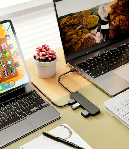 USB Hub 3.0, PANPEO 4-Port USB 3.0 Hub Multi USB Port Expander for Laptop, Xbox, Flash Drive, Mobile HD, Console, Printer, Camera, Keyborad, Mouse