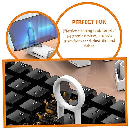 Mikinona Multifunctional Cleaning Kit Includes Keyboard Screen Cleaner Earphone Headset Brush for Home Office