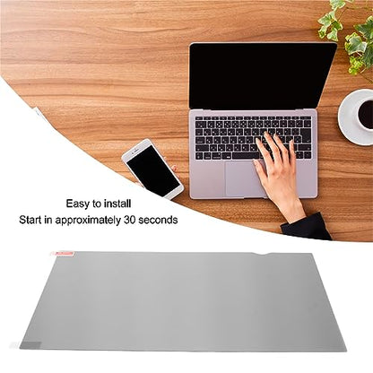 14 Inch Laptop Screen Filter, Computer Screen Protector, Scratchproof Anti Glare Eye Protection with Blue Light Filter, 16:9 Widescreen Privacy Filter for in Publ
