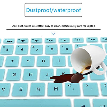 Keyboard Cover for HP Laptop 15-dy 15-db/da/dw 15-dy 15-dy2073dx 15-dy2034nr 15-dy0025tg 15-dy0027ds 15-dy2152wm 15-dy2005tg 15-dy2046n 15-dy2075tg 15-dy2073dx 15-dy2024nr 15-dy1036nr 15-dy1043dx - color: Hotblue