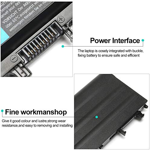 LQM 11.1V 97Wh New Laptop N5YH Battery for Dell Lattude E5540 E5440 | Compatble P/N: 312-1351 VXMC WONF NSYHe OM7T5 FOKBHC 1N9C0 7WBKO VVONF F49WX NVWGM CXF66 WGCW6 - color: NSYH9