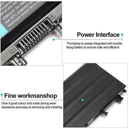 LQM 11.1V 97Wh New Laptop N5YH Battery for Dell Lattude E5540 E5440 | Compatble P/N: 312-1351 VXMC WONF NSYHe OM7T5 FOKBHC 1N9C0 7WBKO VVONF F49WX NVWGM CXF66 WGCW6 - color: NSYH9