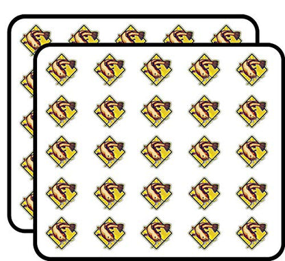 Catfish Label Decorative Scrapbooking Sticker Waterproof Vinyl Stickers for Water Bottle, Laptop & Phone Case – 50 Pack