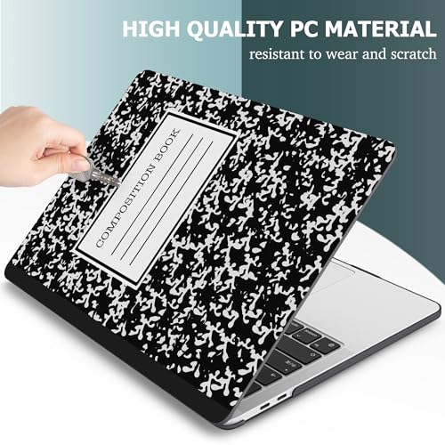 May Chen for MacBook Pro 13 Case 2022 2021 2020 Release Models: M2 M1 A2338 A2289 A2251, Plastic Hard Shell Case with Keyboard Cover for MacBook Pro 13 inch with Touch Bar fits Touch ID, Book - color: Book