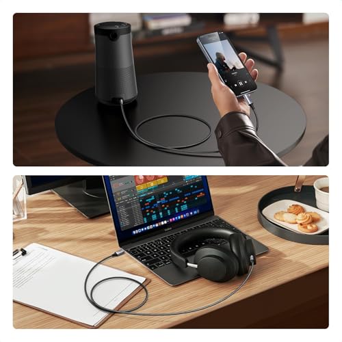 UGREEN USB C to Aux 3.5mm Car Audio Cable TRRS Male Headphone Cord 3.3FT | HiFi DAC 96KHz/24bit, Mic & In-Line Control, TRRS, Compatible with iPhone 17 16 Pro Max Galaxy S26 Pixel 10, for Car Speaker - size: 3.3FT