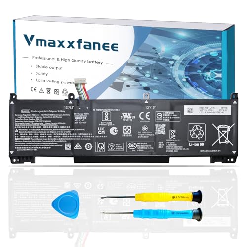45wh RH03XL M02027-005 Laptop Battery Replacement for ProBook 430 440 445 450 630 640 650 G8 Series HSTNN-IB9Q HSTNN-DB0B HSTNN-UB7X HSTNN-OB1T M01524-2B1 M01524-AC1 M01524-1D1 - size: 9.84*2.95*0.23 inch RH03XL
