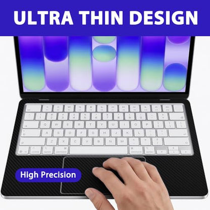 Palm Rest Cover for 2026 MacBook Neo with Trackpad Protector | Scratch-Resistant Vinyl Skin,MacBook Neo Accessories Skin Sticker,Residue-Free Sticker,Removable(Black) - color: Black