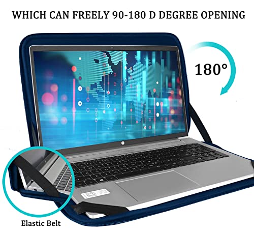 Laptop Sleeve Case 15.6 inch, Durable Shockproof Protective Computer Carrying Cover with Front Pocket, Briefcase Handbags Laptop Bag for 15.6 inch HP, Dell, Acer, Asus, Notebook, Blue - color: Blue, size: 15.6 inch