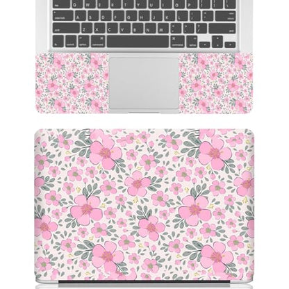 12 12.1 13 13.3 14 15.4 15.6 Inch Laptop Skin Decal, Laptop Skins Stickers Decals for Notebook PC, Universal Reusable Vinyl Laptop Cover Sticker, Waterproof Art Protector I Lovely Pink Flowers - color: Lovely Pink Flowers