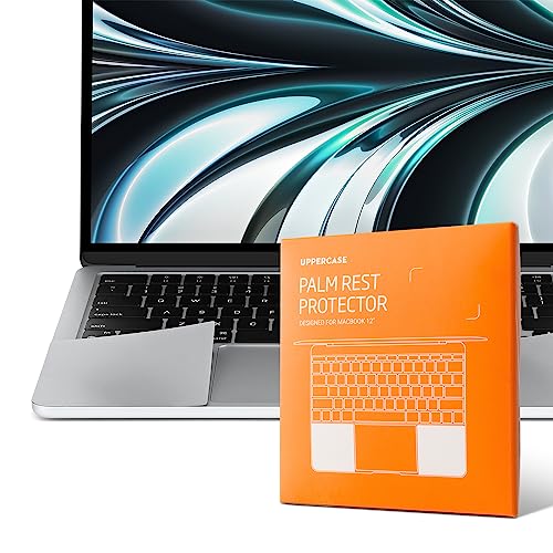 GhostShield Premium Palm Rest Protector Skin Cover Set, Scratches and Wear Protection, Compatible with MacBook Air 15" 2026 2025 2024 2023 with M5/M4/M3/M2, A3448 A3241 A3114 A2941, Silver - color: Silver