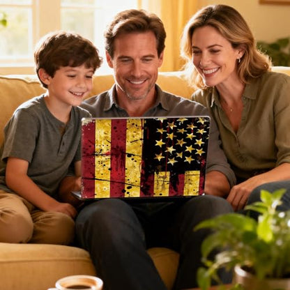 Universal Laptop Skin Sticker Decal for 11.6”12" 13" 13.3" 14" 15" 15.4" 15.6" Reusable Waterproof Scratch-Scratch Resistant Protective Vinyl Laptop Notebook Skin Stickers - American Flag - color: American Flag