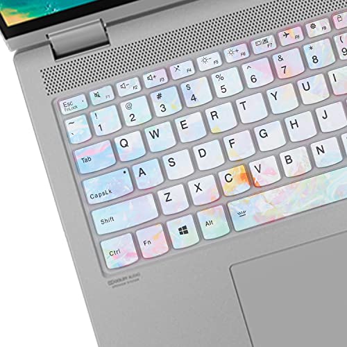 Keyboard Cover for Lenovo Yoga 7i 15.6" 16", Ideapad 3/Idepad 3i/Ideapad 5/Ideapad 5 15.6 17.3, Lenovo Flex 5 15.6, Yoga Slim 7 15, ideaPad Slim 7 15.6, ThinkBook 15/15P G2 G3 G4 - color: Colors