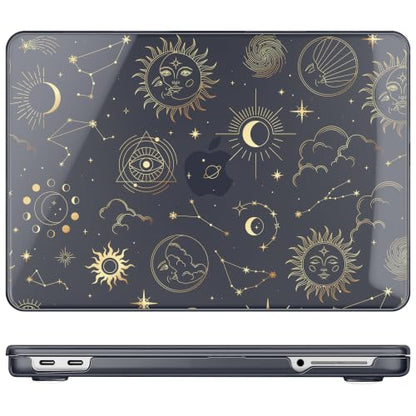 Compatible with MacBook Neo 13 inch (2026 Release A3404) (A18 Pro) with Liquid Retina Display, Printed Slim Protective Case with Screen Protector & Keybaord Cover, Constellations - color: Constellations