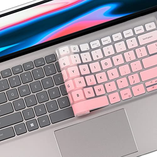 Keyboard Cover for Dell Inspiron 14 2-in-1 Laptop, Insprion 5410 5415 5418 5420 5425 7415 7420 7415 7420 7425, Inspiron 16 5620 5625 7620, Inspiron 13 5310 /Dell Latitude 3320 3420 -Opink - color: GPink