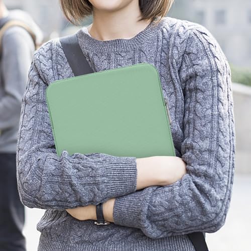 MoKo 9-11 Inch Tablet Sleeve Bag Padded Protetive Carrying Case | Fits New 11inch iPad Air M4, iPad A16 2025, iPad Pro 11 M4, Air 5/4/3, iPad 10/9/8th Gen, Tab S8/S9 11", Bodhi Green - color: Bodhi Green, size: 9-11 inch