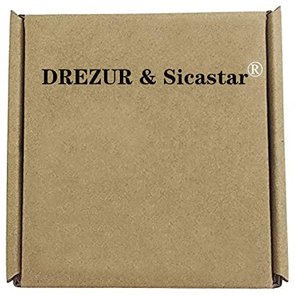 Sicastar CPU Cooling Fan for Laptop, 3.54 Inches, 1800 RPM, 5 Decibels, 3-Pin, Forced Air