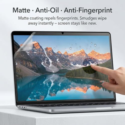 2-Pack PET Anti Blue Light Glare Matte Screen Protector for MacBook Neo 13 inch 2026 Release A3404, Anti-Fringerprint Soft Film Eye Protection - size: MacBook Neo 13" 2026