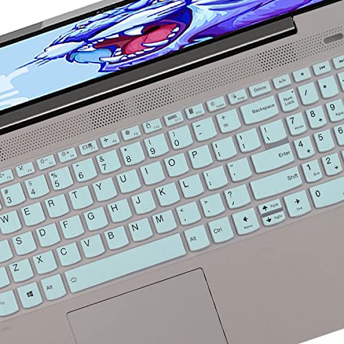 Keyboard Cover for 2021 2020 Latest Lenovo Ideapad 5 15IIL05 15.6" /Ideapad Flex 5 15IIL05 /Ideapad Slim 7 15 15.6" |New Lenovo Flex 5 15 15.6 (with Numeric Keypad) US Keyboard Cover - color: Hot blue