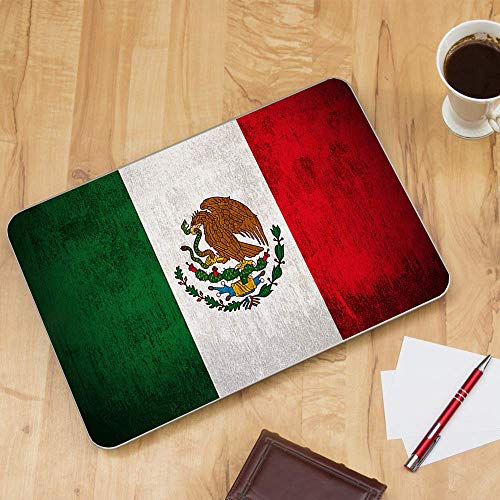 Flags | Custom Fit Made to Order Laptop Notebook Skin Vinyl Sticker Cover Decal Fits 13.3" 14" 15.6" 16" HP Lenovo Apple Mac Dell Compaq Acer Flag Mexico Grunge Distressed Country - color: Style 17