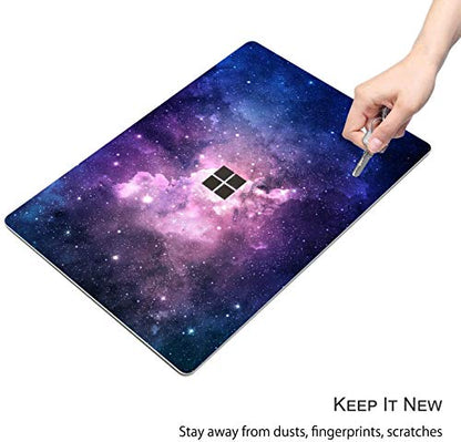 Cover Skin Decal Sticker for 2023 Microsoft Surface Laptop Go 3/ Laptop Go 2/ Laptop Go 12.4", Easy Apply, Anti-Scratch, Residue Free Vinyl Skin [Nebula] - color: Nebula, size: Surface Laptop Go 3/2/1
