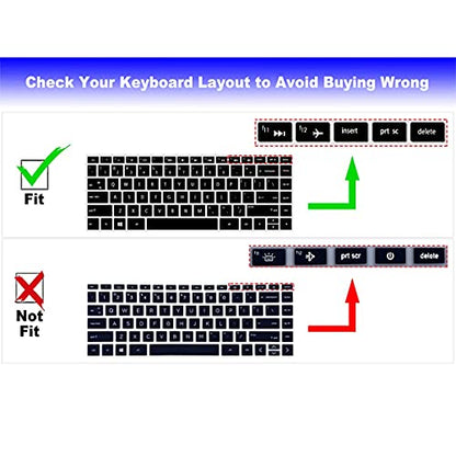 Keyboard Cover for HP Laptop 14" 14-dq 14-fq/dk 14-dq6014dx 14-dq6013dx 14-dq0052dx 14-dq0762dx 14-dq5009nr 14-dq0054dx 14-dq3000dx 14-dq2020nr 14-dq0760dx 14-dq0003/0005dx 14-dq0055dx 14-dq0070nr - color: Mint Green