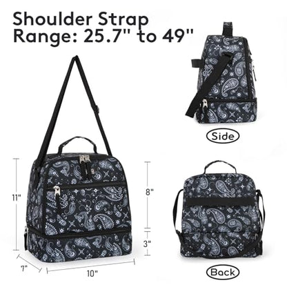 Tilami Rolling Backpack & Lunch bag for Kids 19 Inch Wheeled Bookbag for Boys & Girls for School & Travel,Diamonds - color: Diamonds