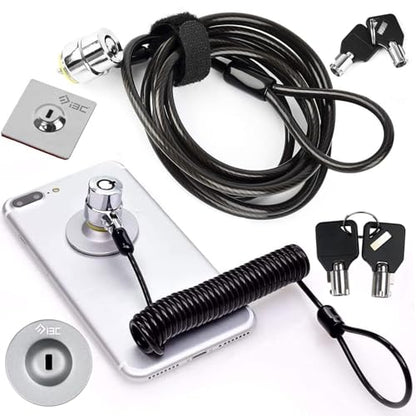 Universal Laptop Cable Lock and Laptop Retractable Lock