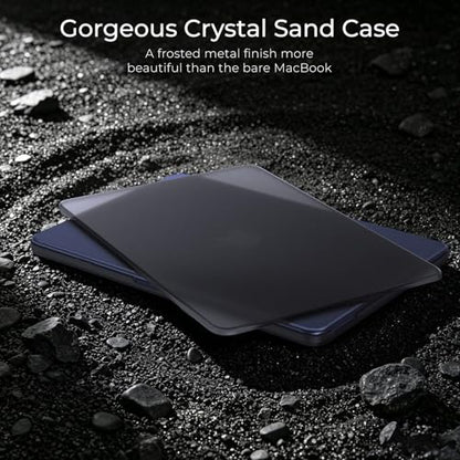 EooCoo for MacBook Neo Case 13 inch 2026, Scratch Resistant, Original Black | 4 in 1 Kit, Durable, Easy Snap-On, Stays New, Model A3404 (A18 Pro Chip) - color: Original Black