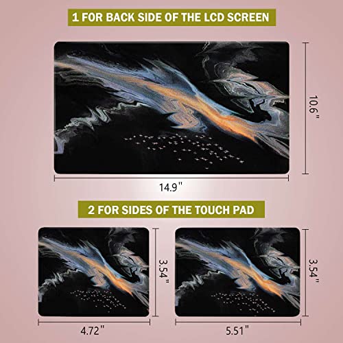 Laptop Notebook Skin Sticker Cover Decal Fits 12 13 13.3 14 15 15.4 15.6 inch Laptop Protector Notebook PC | Easy to Apply, Remove and Change Styles (NEK-28) - color: Nek-28