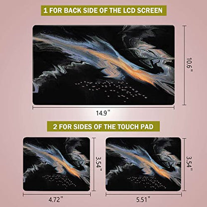 Laptop Notebook Skin Sticker Cover Decal Fits 12 13 13.3 14 15 15.4 15.6 inch Laptop Protector Notebook PC | Easy to Apply, Remove and Change Styles (NEK-28) - color: Nek-28