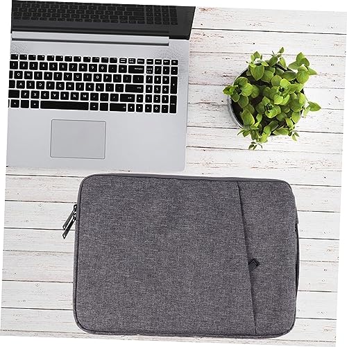 LALAFINA 1Pc Laptop Sleeve Case for Lightweight Pouch Organizer with Double Zippers for Office Travel and Leisure for Accessories and Essentials
