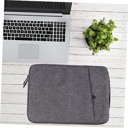 LALAFINA 1Pc Laptop Sleeve Case for Lightweight Pouch Organizer with Double Zippers for Office Travel and Leisure for Accessories and Essentials