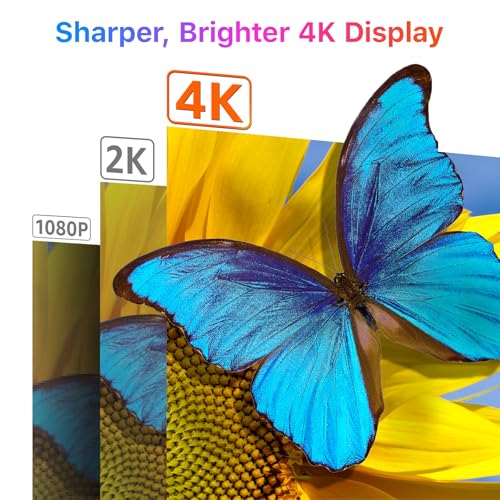 kksmart Portable Monitor for Laptop MacBook Surface PC Xbox PS5, Travel Monitor Second Screen for Laptop, HDMI USB-C VESA Compatible Built-in Speaker, 17.3 - size: 17.3