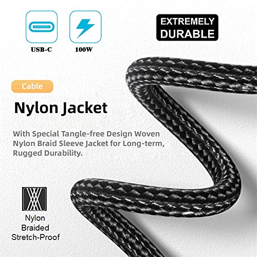 USB-C 100W 20V Input to DC 7.4 * 5.0mm PD Power 65W Output Charge Cable Support QC PD Type-C Compatible with HP-Laptop (1.8m) - style: 7.4x5.0mm HP