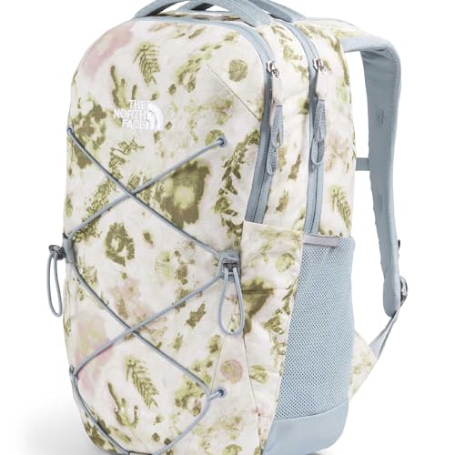 The North Face Jester Laptop Pack, Desert Stone Floral Dye Prt, OSFA | Commuter Travel Bag, Laptop Sleeve, Water-Repellent - color: Desert Stone Floral Dye Print/Frost Grey