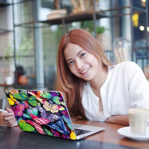 Pretty Butterflies Fashion Netbook Laptop Skin Sticker Reusable Protector Cover for 11.6-15.6 Inch Chromebook Skin YNEK-131 - color: YNEK-131