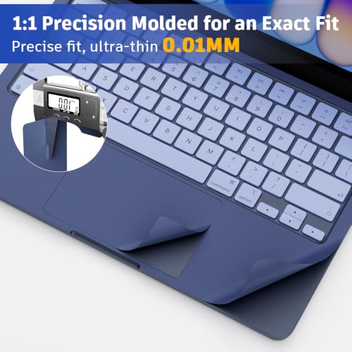 Palm Rest Cover for 2026 MacBook Neo Vinyl Skin with Trackpad Protector | Protect Laptop, Laptop Decal,Residue-Free Sticker,Removable(Blue) - color: Blue
