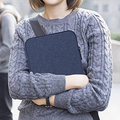MoKo 9-11 Inch Tablet Sleeve Bag | Fits iPad Air 11-inch M3, iPad A16, iPad Pro 11-inch M4, iPad Air 5/4/3 and Tab S8/S9 11-inch, Navy Blue - color: Navy Blue, size: 9-11 inch